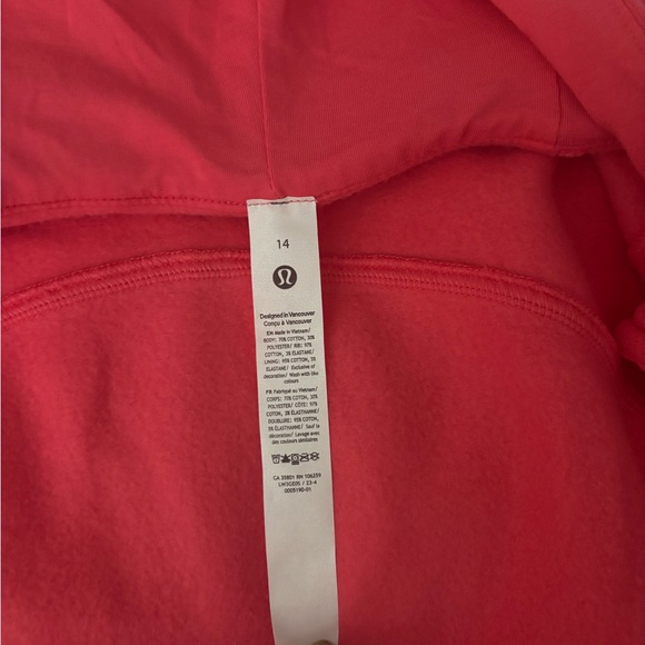 Scuba full-zip Cropped hoodie - Picture 3 of 6